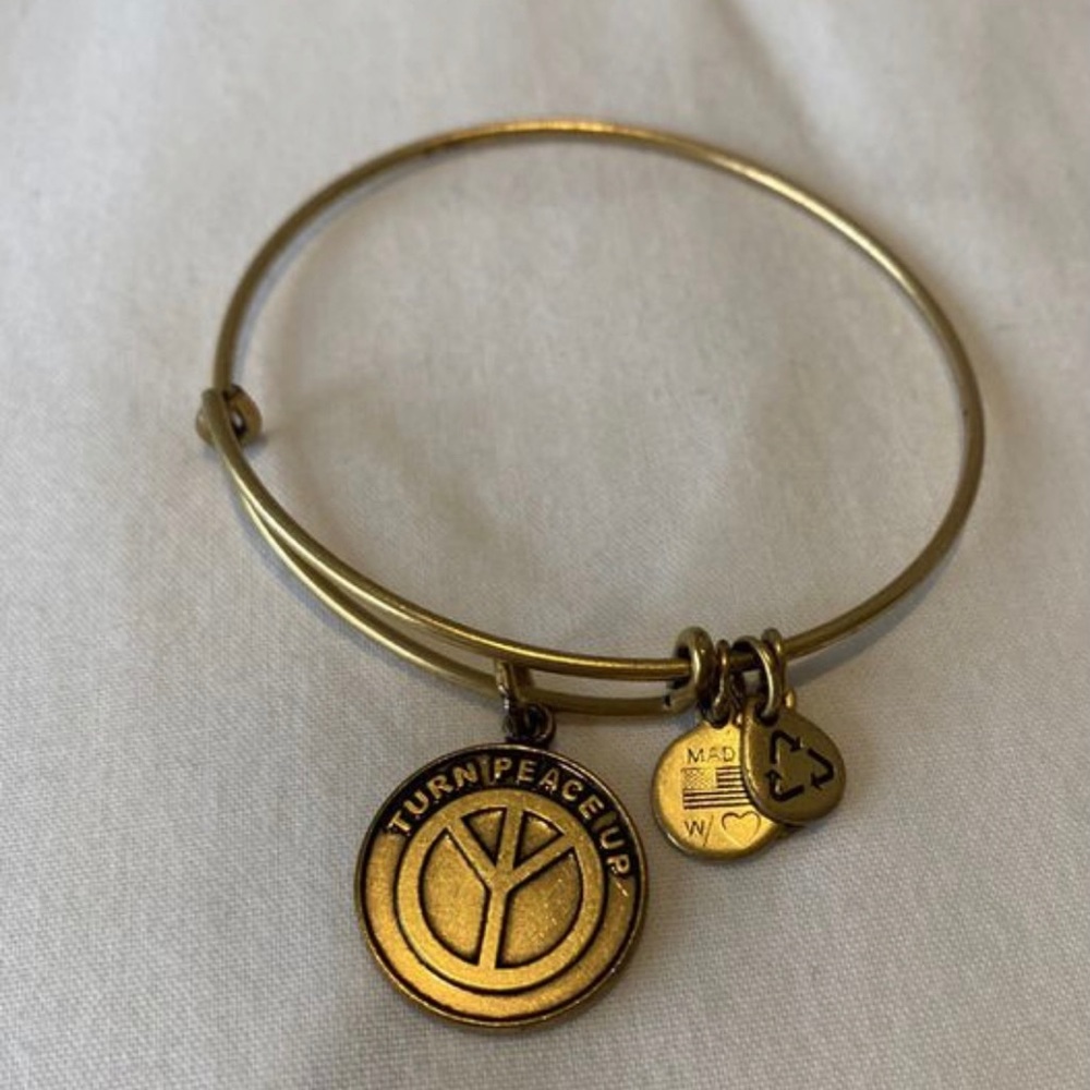 Alex and Ani gold bracelet